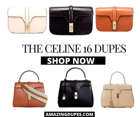 celine 16 dupe|celine triomphe bag dupe.